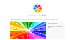 Desktop Screenshot of annevandewater.com